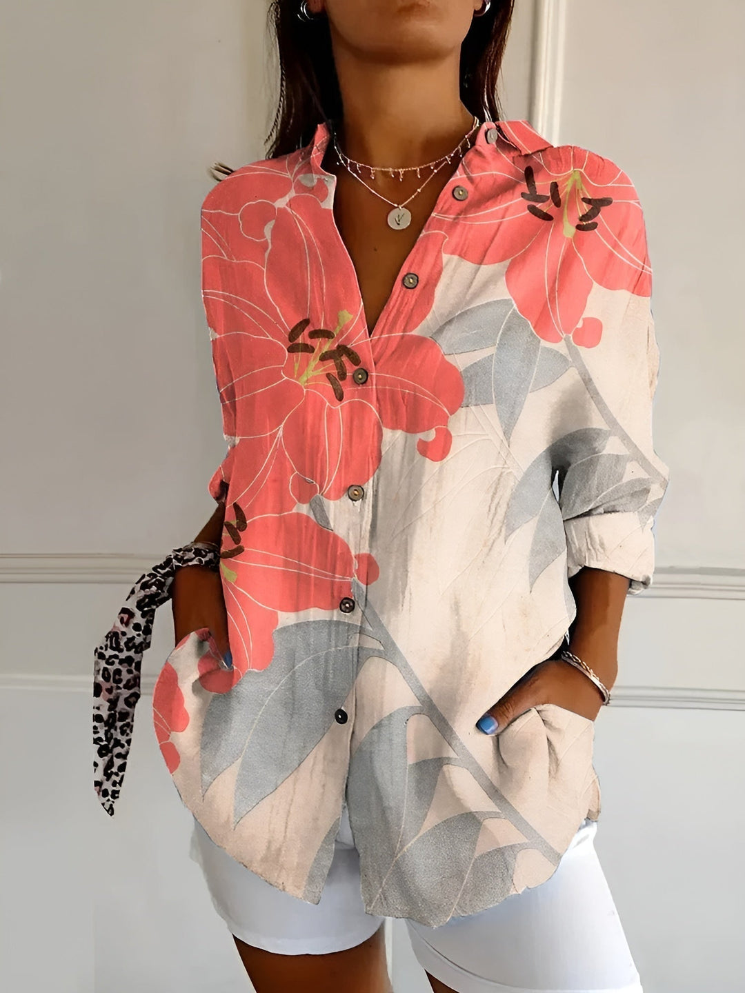 Mare | Casual Elegant Floral Blouse