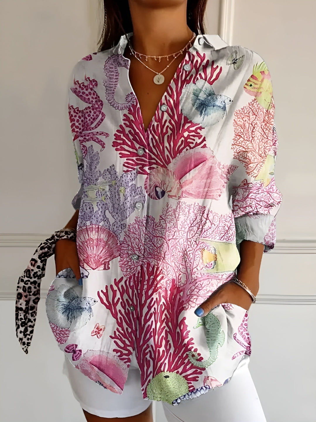 Mare | Casual Elegant Floral Blouse