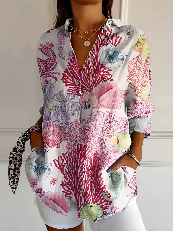 Mare | Casual Elegant Floral Blouse